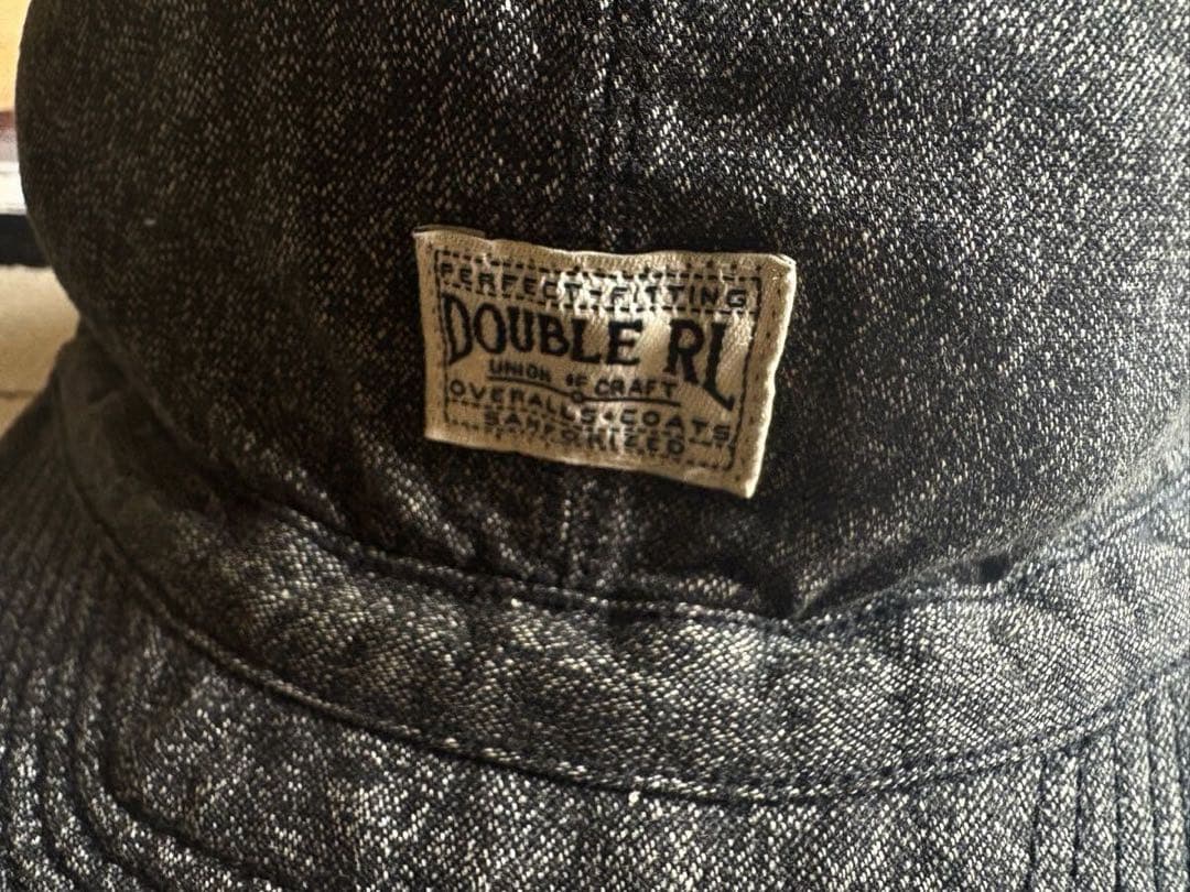 RRL★ソルトペッパー★ワークキャップ★ごま塩★杢★レイルロードキャップ
