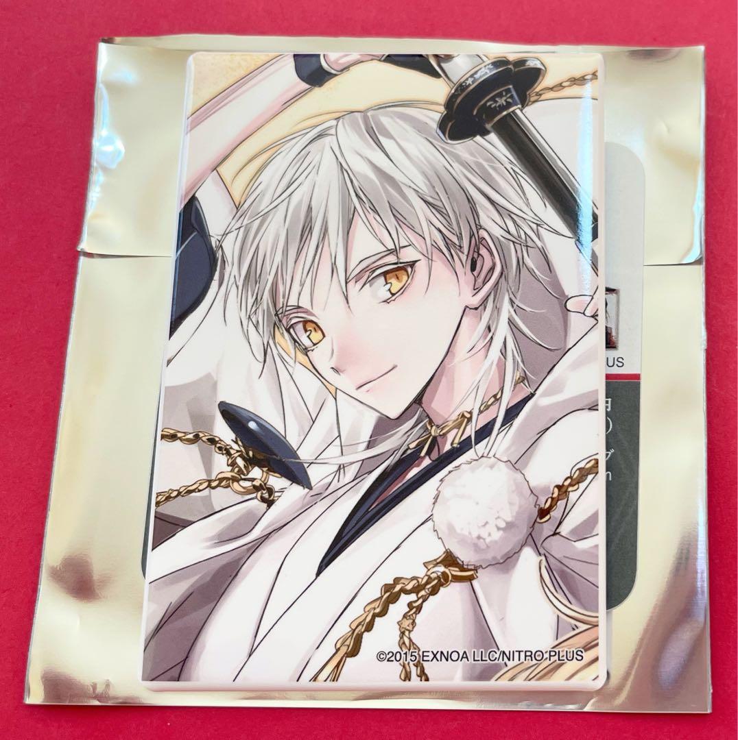 刀剣乱舞　鶴丸国永　絵巻　スクエア缶バッジ　コレクション　外袋付き　未使用