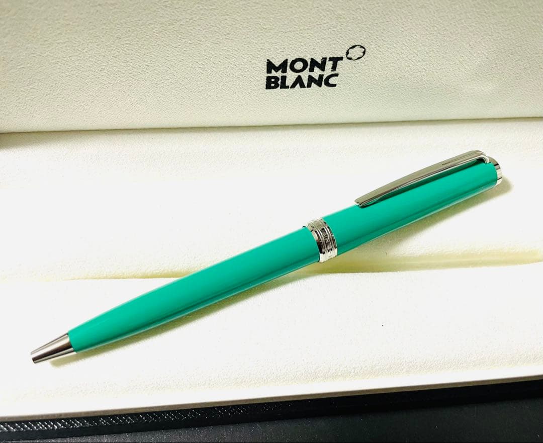 MONTBLANC（モンブラン）ボールペン エメラルドグリーン 専用箱付未使用品