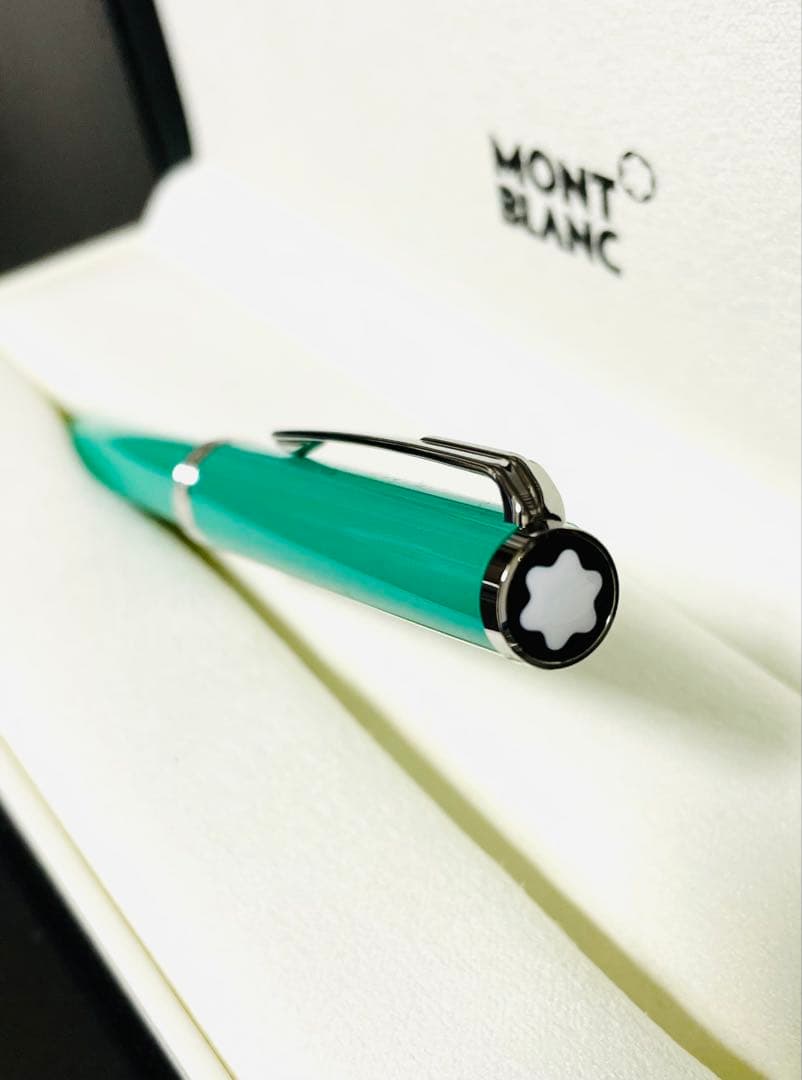 MONTBLANC（モンブラン）ボールペン エメラルドグリーン 専用箱付未使用品