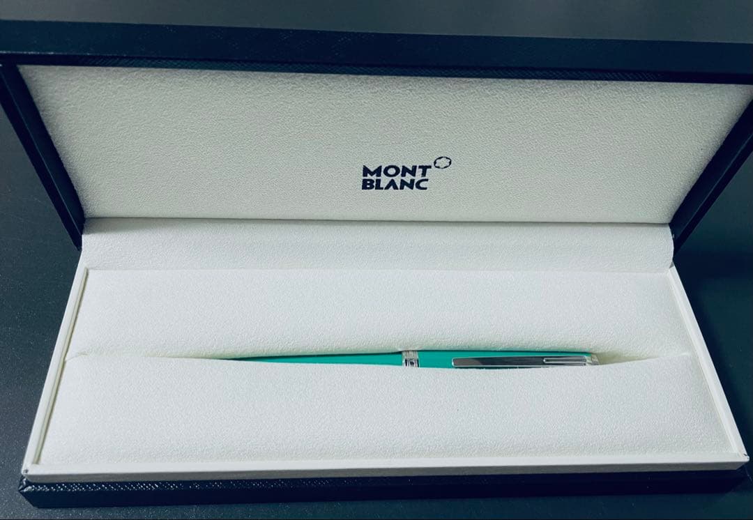 MONTBLANC（モンブラン）ボールペン エメラルドグリーン 専用箱付未使用品