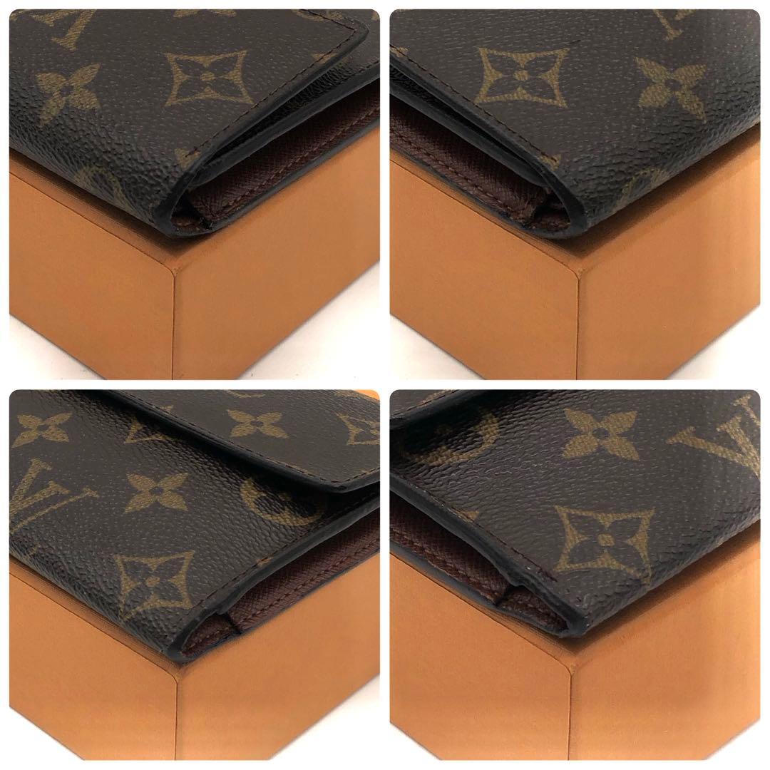 ルイヴィトン インターナショナル モノグラム 三つ折り財布 コンパクト