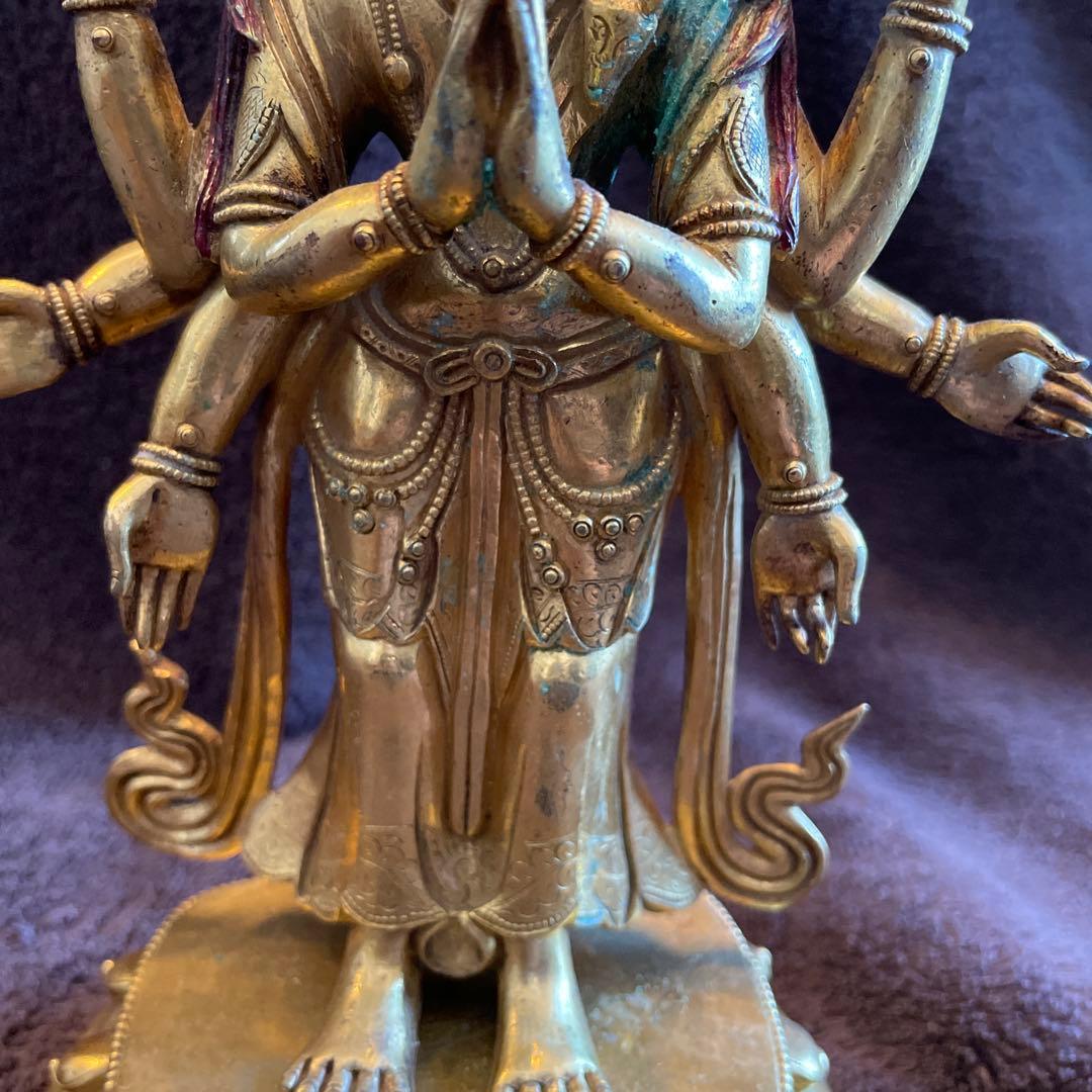 十一面観音 仏像 骨董