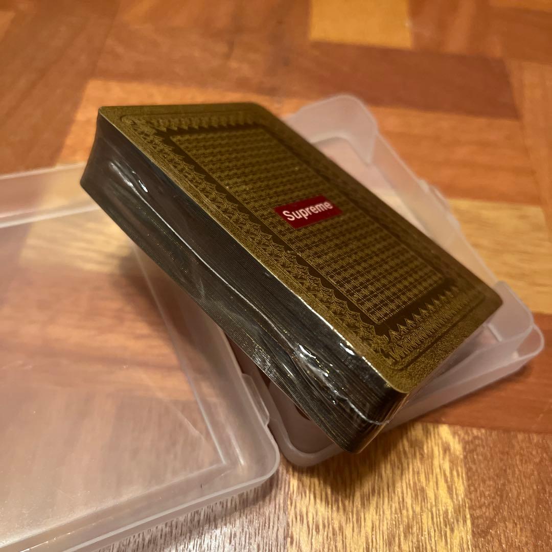 Supreme トランプ　ゴールド　新品未使用