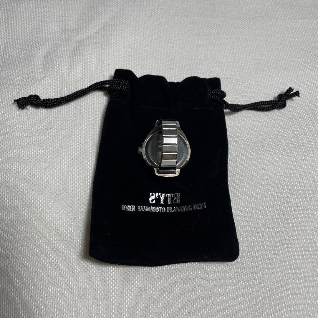 みそしるS'YTE yohji yamamotoノベルティ　リングウォッチ