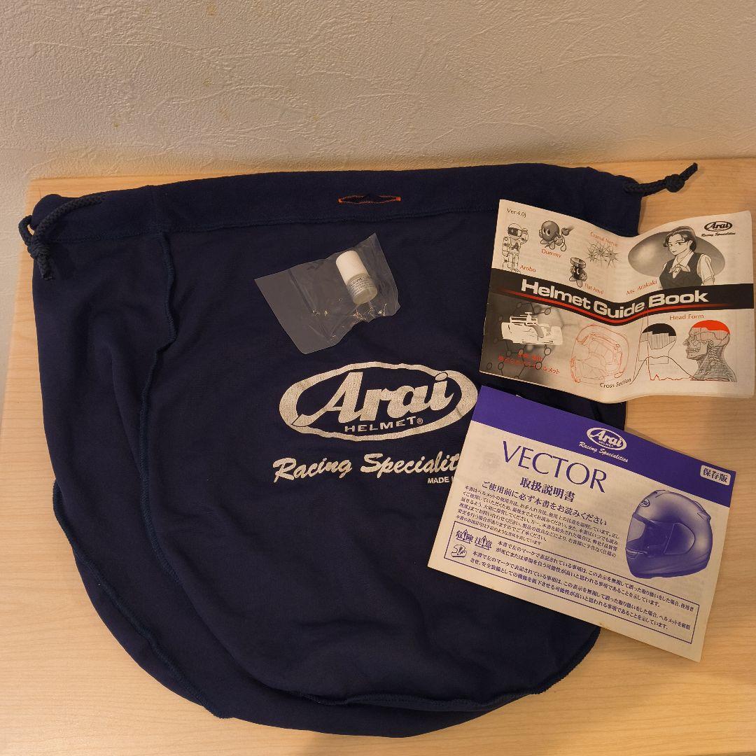 Arai フルフェイスヘルメット vector snell　59.6cm未満