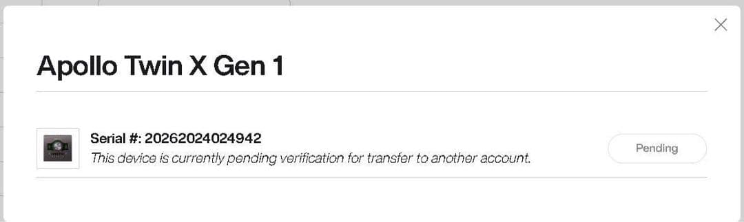 Apollo Twin X Duo オーディオインターフェイス