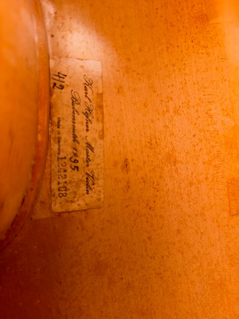 チェロ　カールヘフナー　KH4/2　4/4サイズ　1995年製