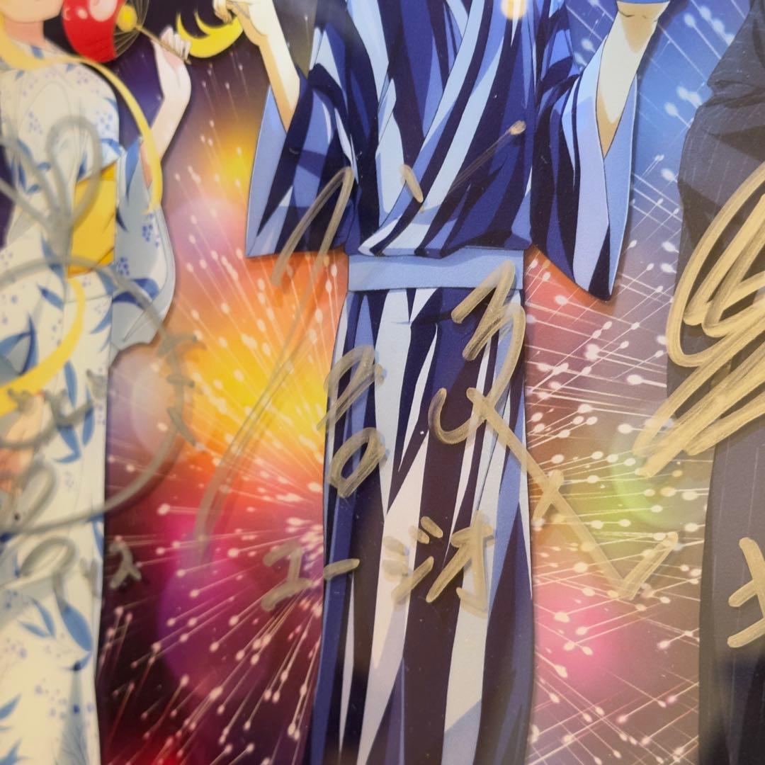 公*o様 ソードアートオンライン キャスト４名 声優 直筆サイン入り コラボアク