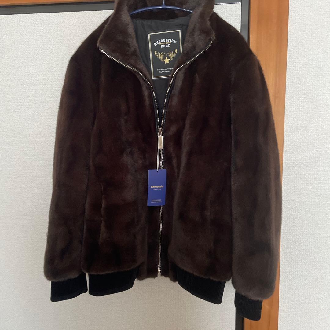 Emmauela ファーコートサイズ50 XL