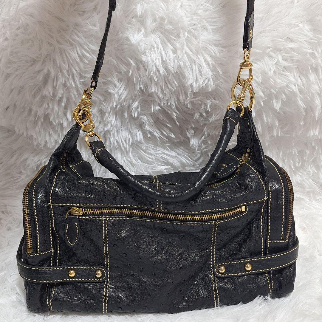 y2k grunge coquette 2way ショルダー バック ブラック