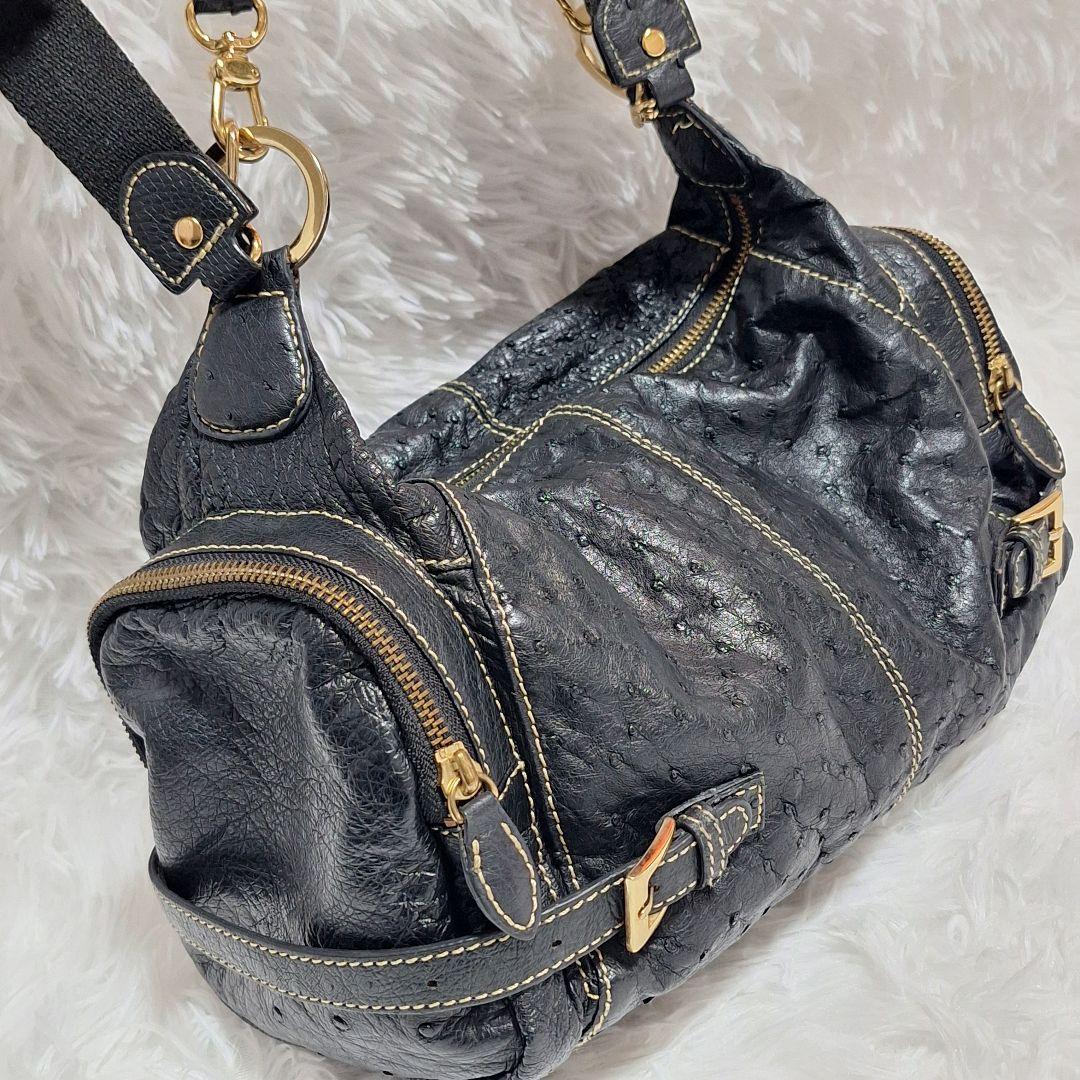 y2k grunge coquette 2way ショルダー バック ブラック