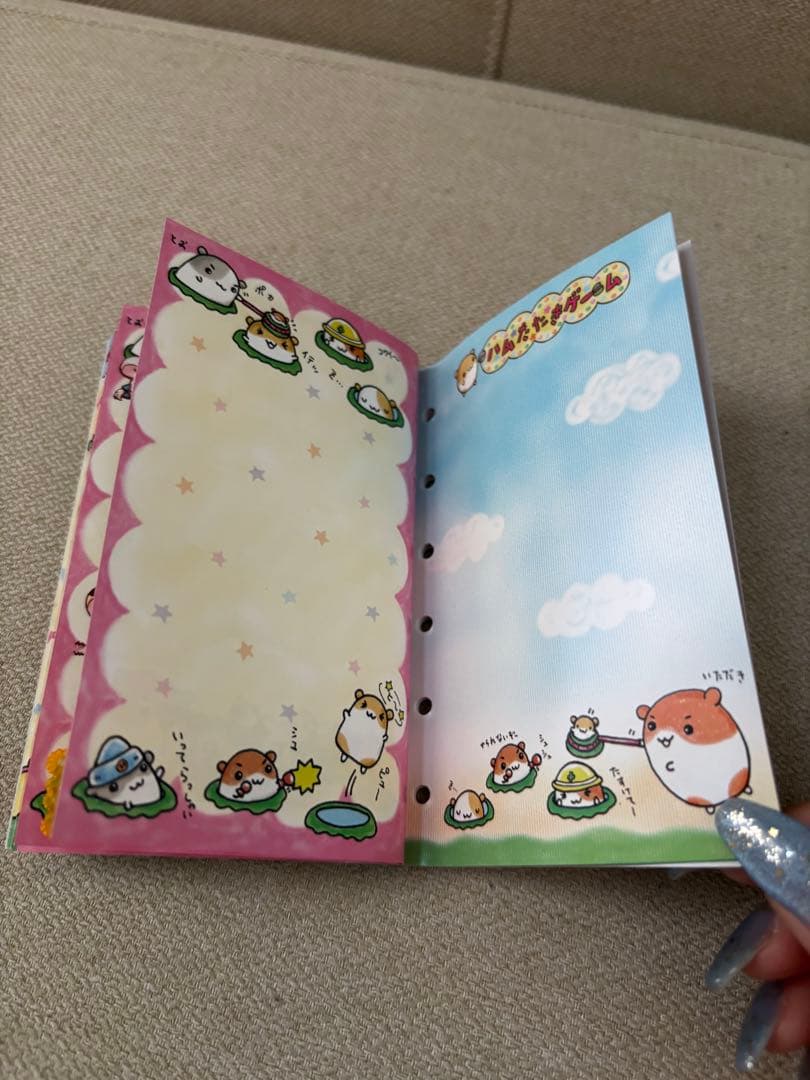 平成レトロ　ハムスター　シールブック　シール帳　当時品