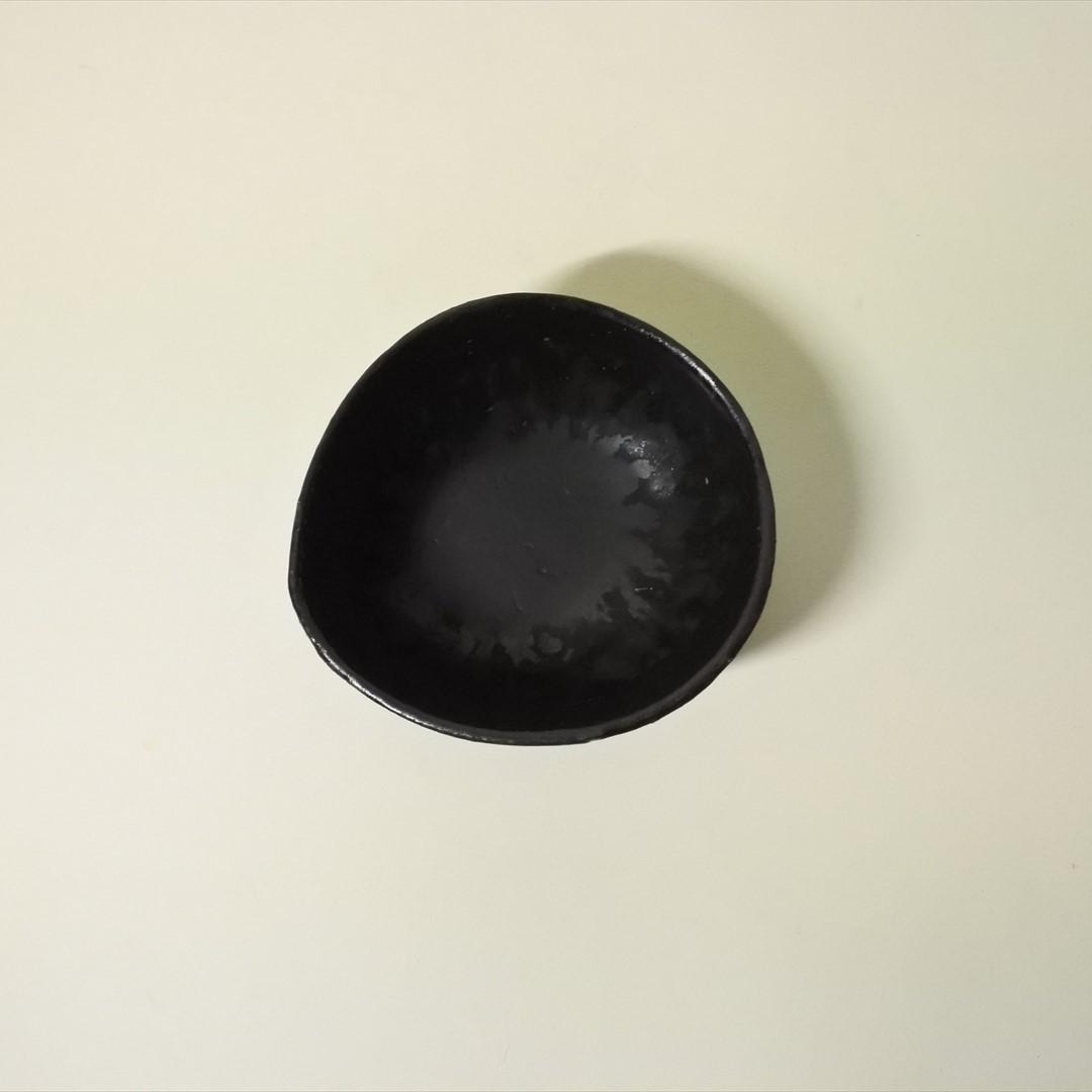 明治時代　黒茶碗　骨董品　アンティーク　茶道具 b