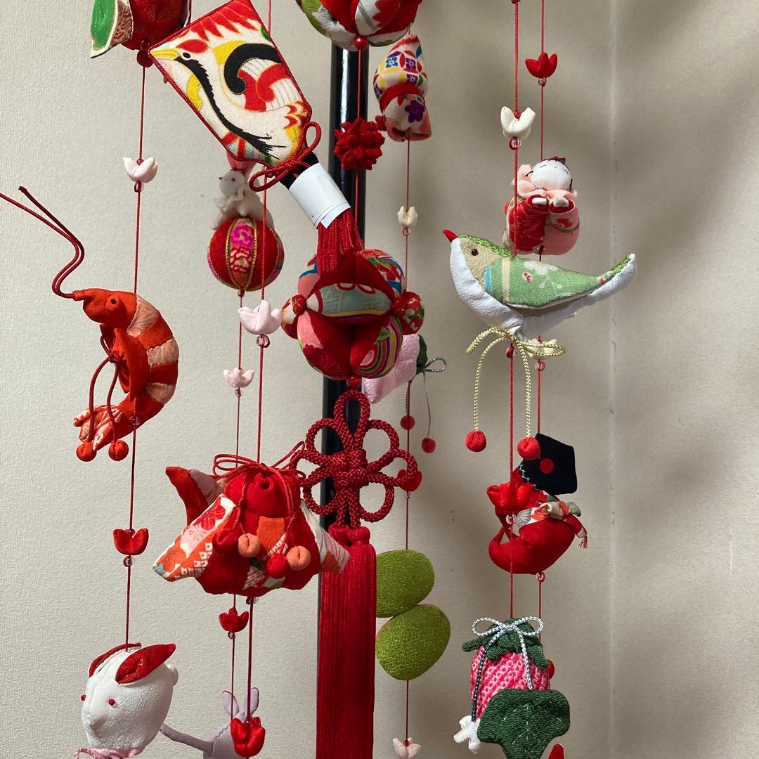 522 あーちゃん　吊るし雛　吊るし飾り