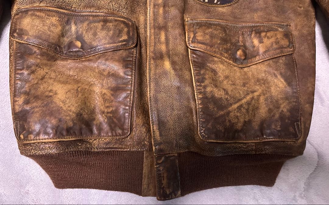 Polo Ralph Lauren TYPE A-2レザージャケット サイズM