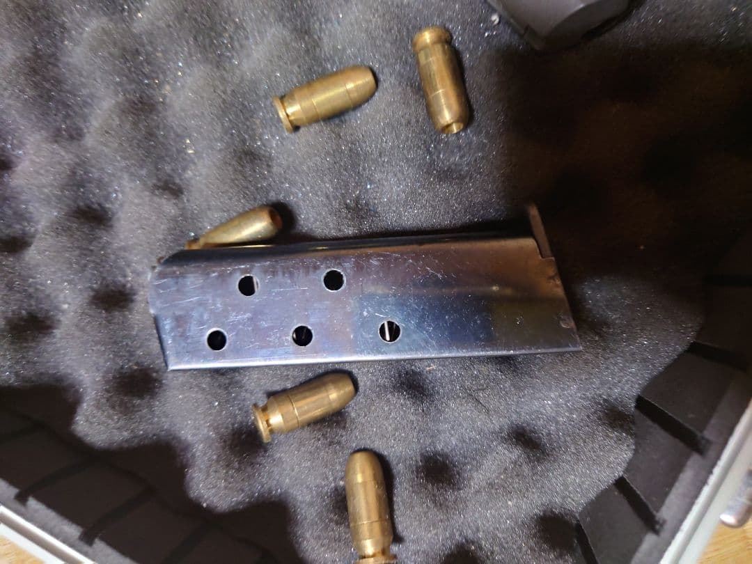 M1910 マルシン モデルガン カート&トランクケース付属