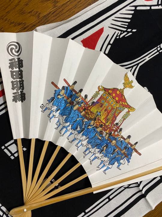神田明神　遷座400年(平成27年) 記念扇子&手拭い
