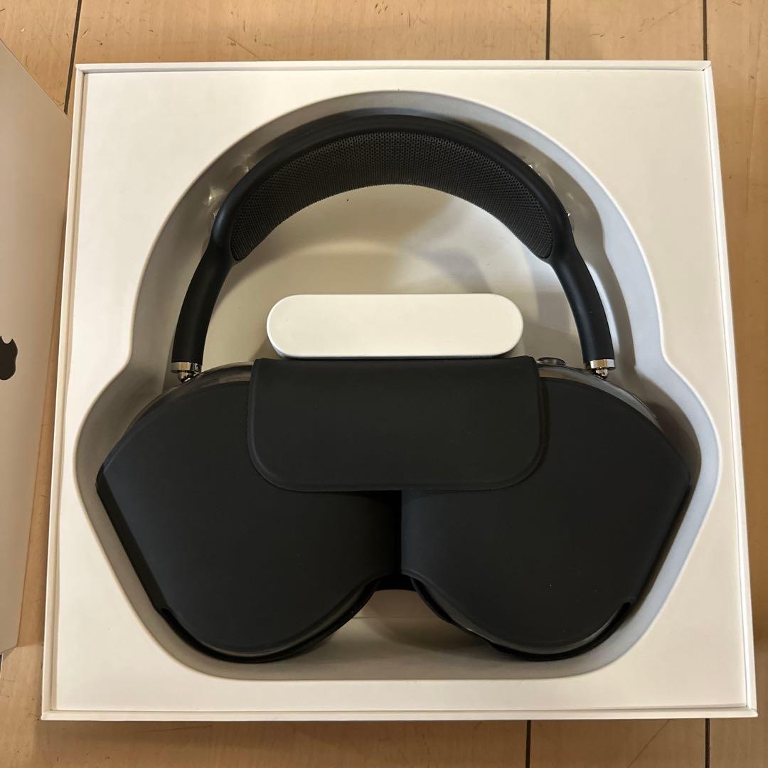 AirPods Max スペースグレー　 アクセサリー　カバー付き