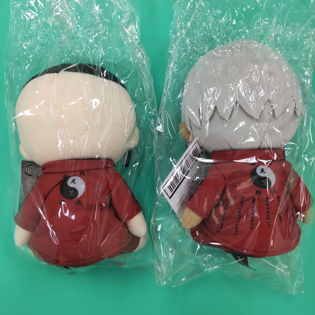 ⑥ 東リべ ぬいぐるみ 黒川イザナ ＆ 鶴蝶 【新品未使用】