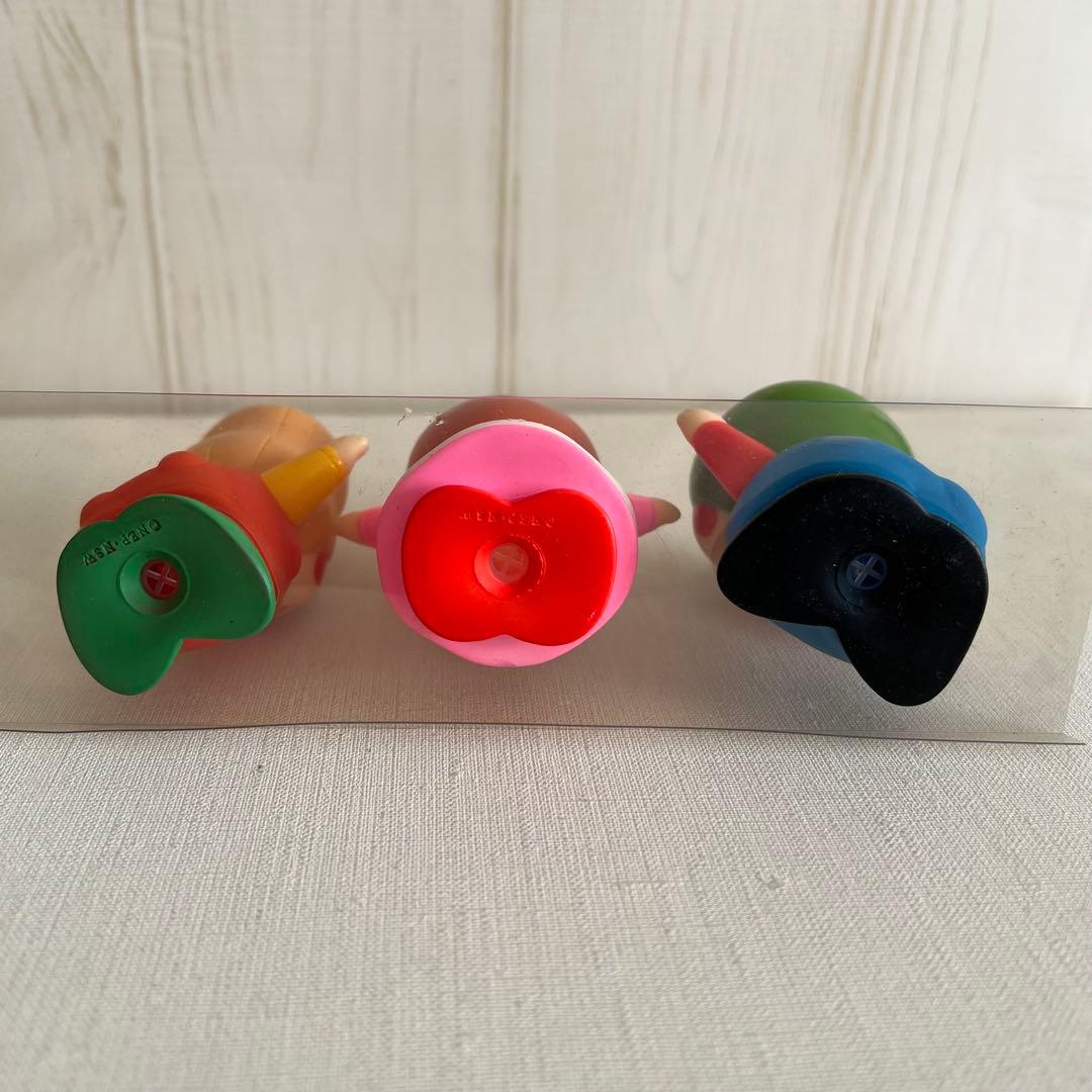 希少 NHK チロリン村物語 ソフビ人形 3体セット ニノヘ製 当時物 レア