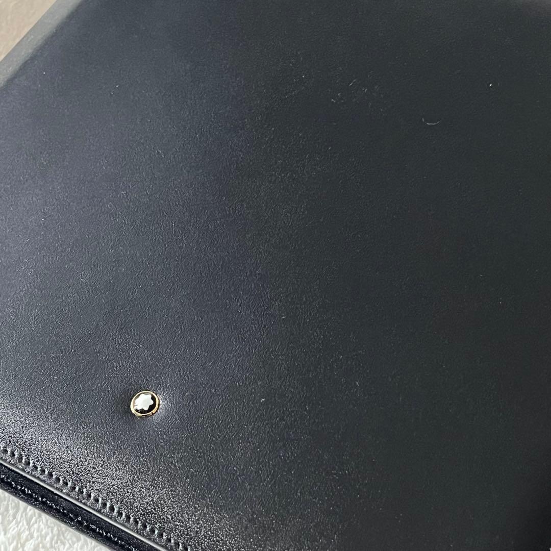 【希少】100周年 MONTBLANC　モンブラン　レザー　ノートブック　手帳