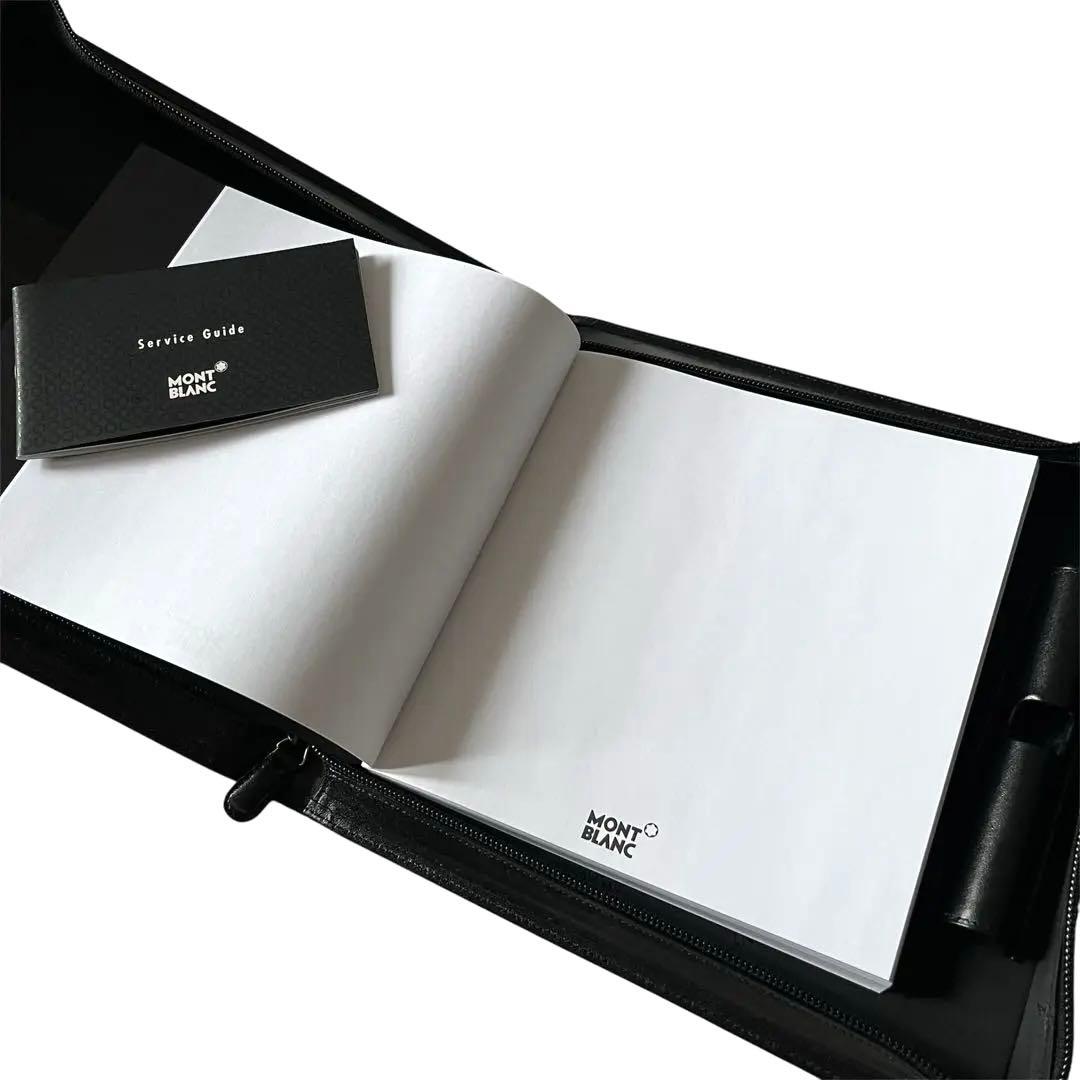 【希少】100周年 MONTBLANC　モンブラン　レザー　ノートブック　手帳