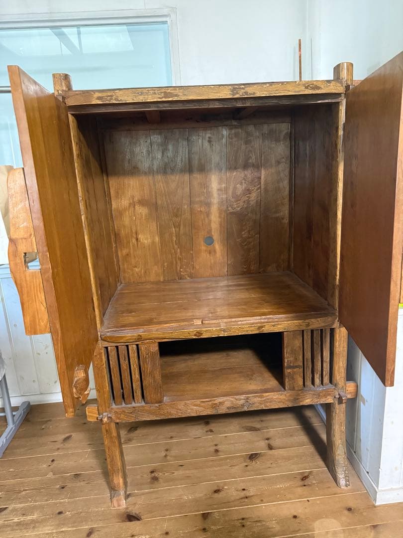 アジアンスタイル 木製収納キャビネット　バリ