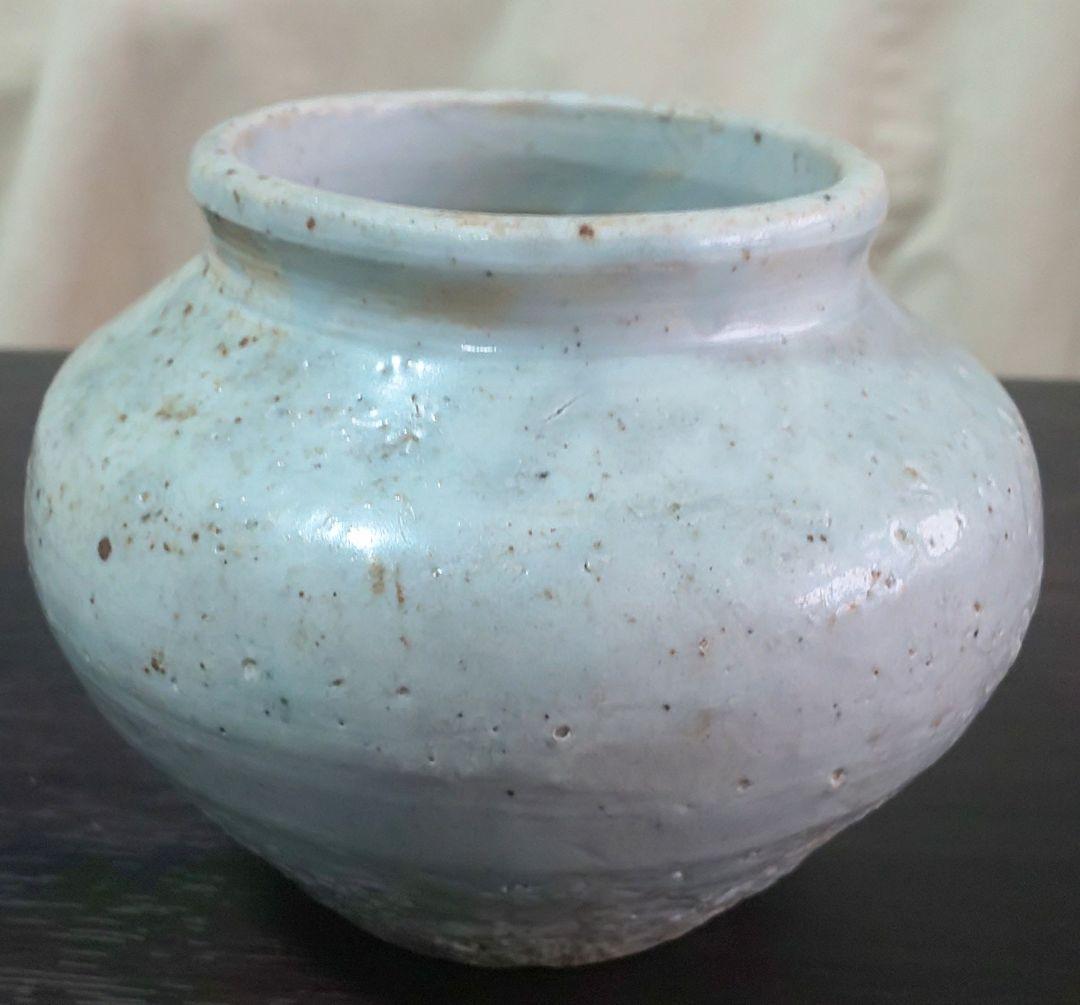 朝鮮古美術 李朝白磁壺