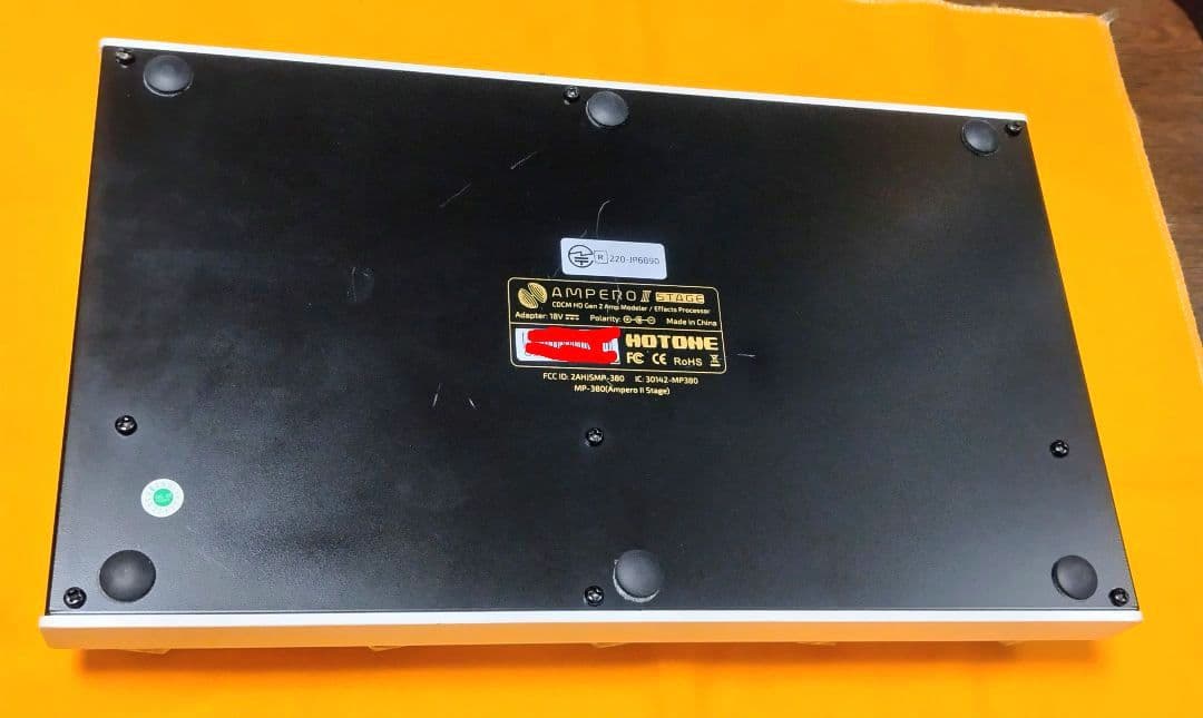 Hotone Ampero II Stage キャリングケース付