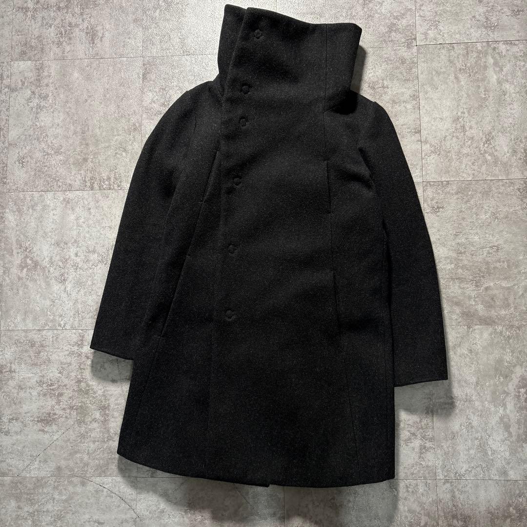 ジャケット・アウター 10s The Viridh-anne high neck wool coat