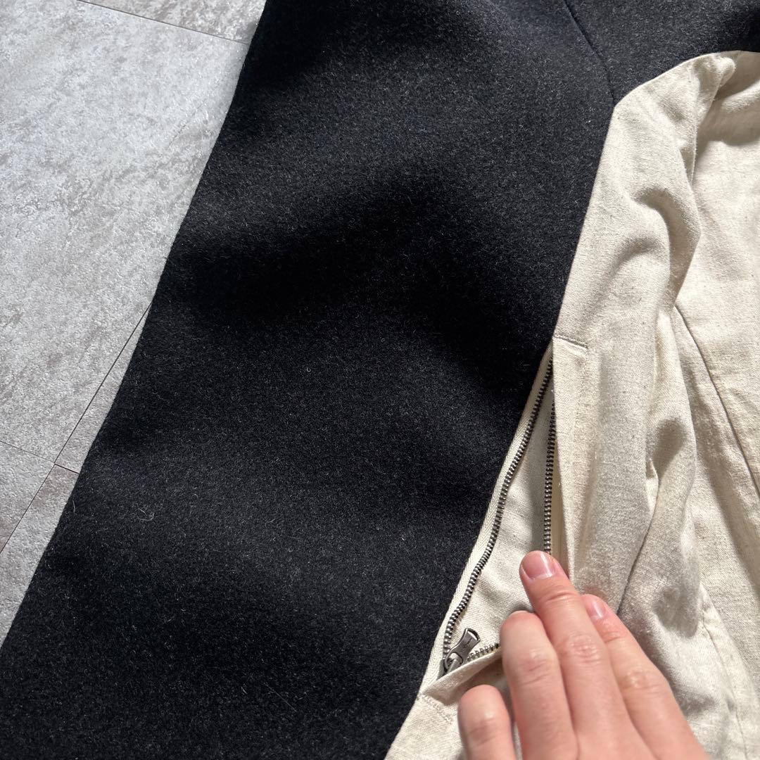 ジャケット・アウター 10s The Viridh-anne high neck wool coat