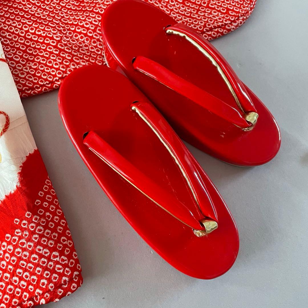 七五三　３歳　女の子　正絹お着物セット　被布コーデ