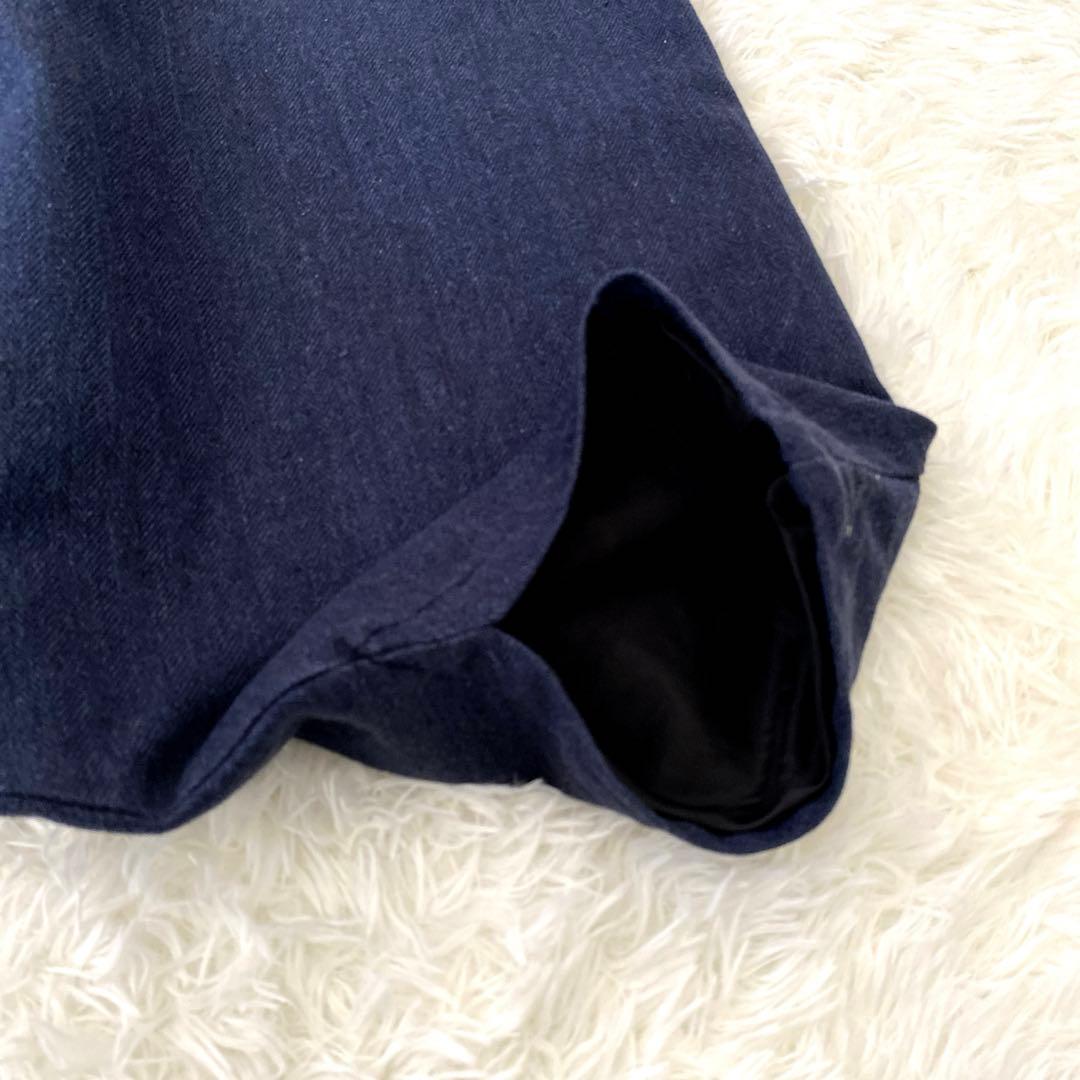 ★送料無料★✨SOU・SOU　岡田縫工所 デニム風 ヒッコリー サルエルパンツ