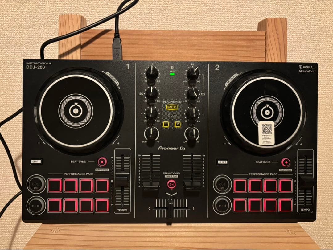 Pioneer DJ DDJ-200 Bluetooth 初心者にもおすすめ！