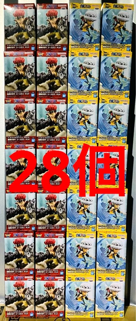 28個セット ワンピース ワールドコレクタブルフィギュア キッド ロー ③