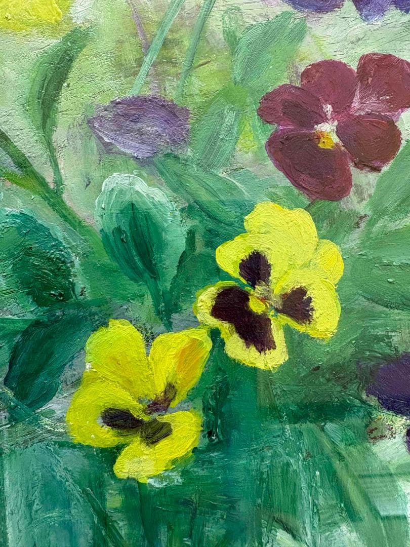 (A0029)金山桂子「パンジー」