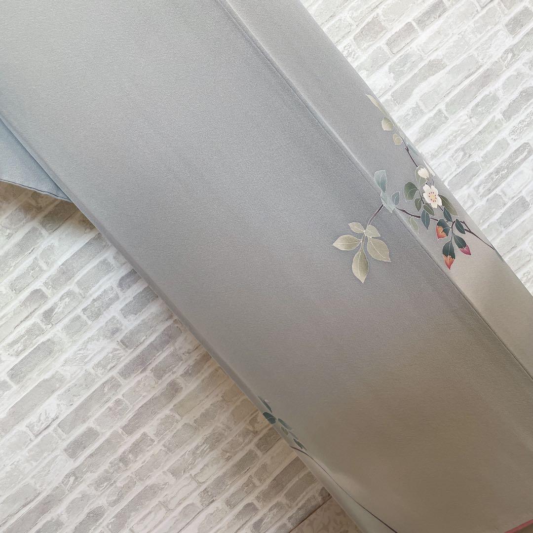 訪問着のみ　加賀友禅　虫喰い　空に伸びる桜　南克治　入学式　卒業式　P2