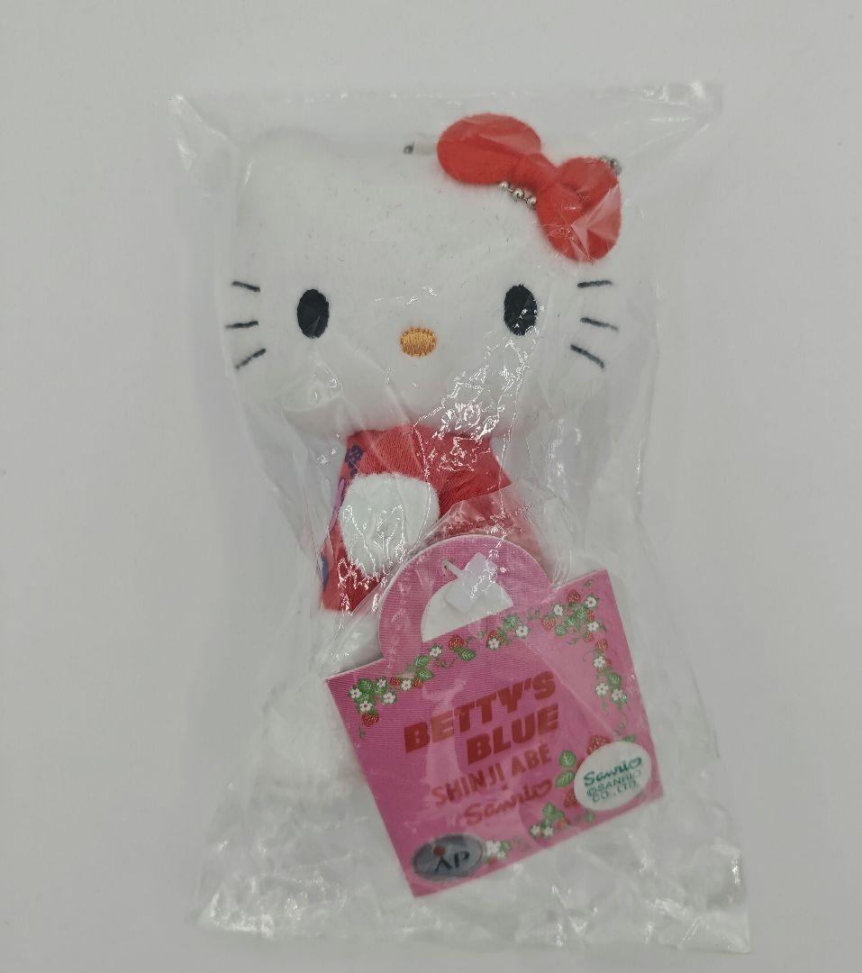 ハローキティ BETTY'S BLUEゆ コラボ マスコット 非売品 レア