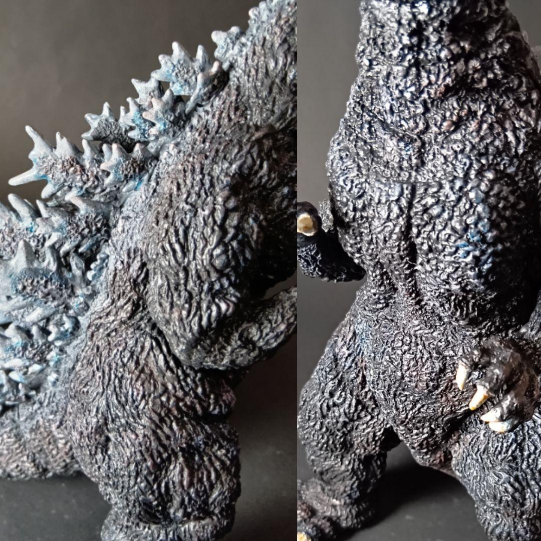 海洋堂　ゴジラ（1984）1/400ミドルサイズソフビキット　塗装完成品