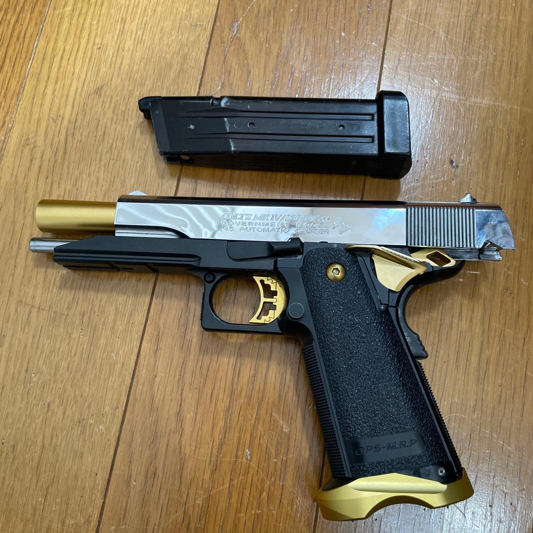 東京マルイ　ゴールドマッチ　メッキスライド