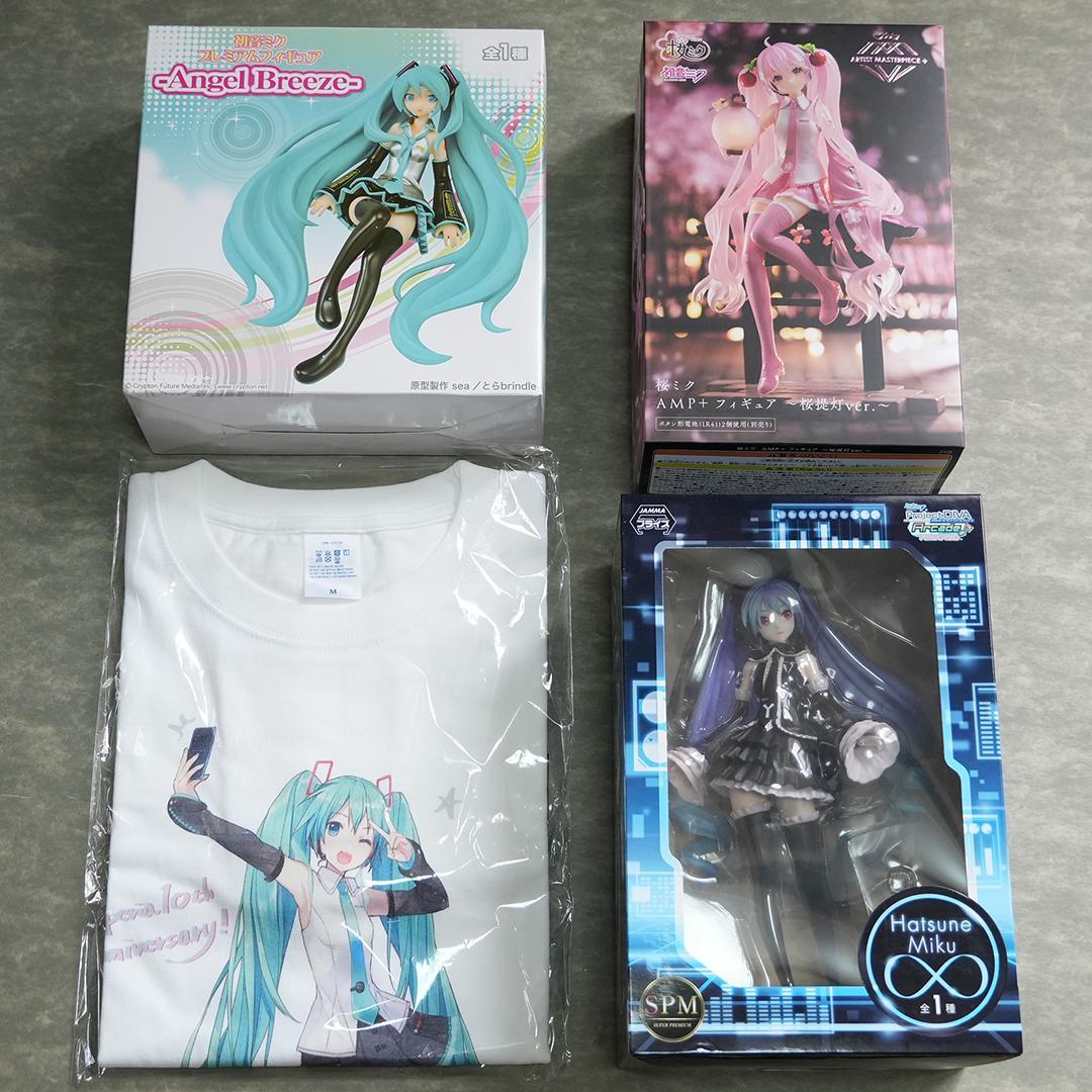 初音ミク　フィギア＆Tシャツの詰合せ