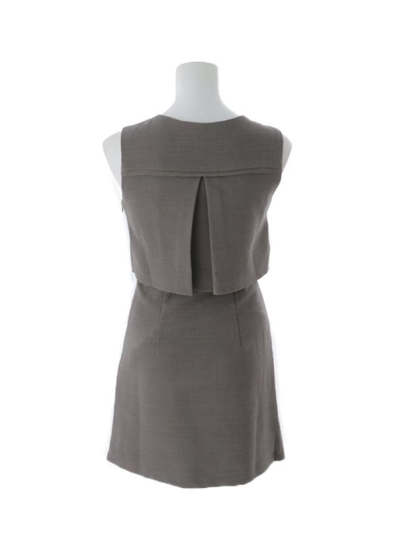 ✴︎JEWELS✴︎ 新品未使用　ビジューリボンセットアップ風タイトミニドレス