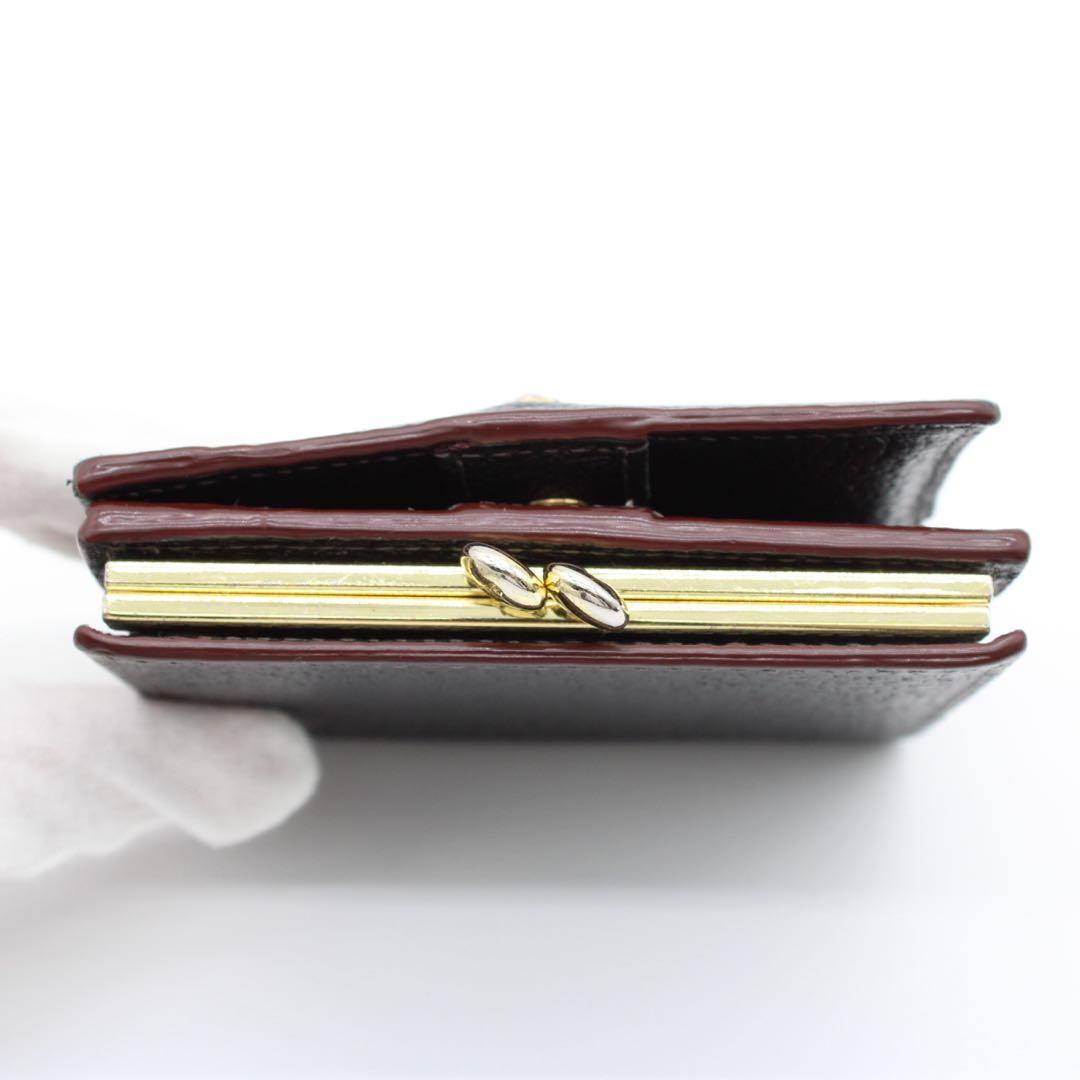 【美品】Vivienne 二つ折り財布 がま口 EXECUTIVE ブラック