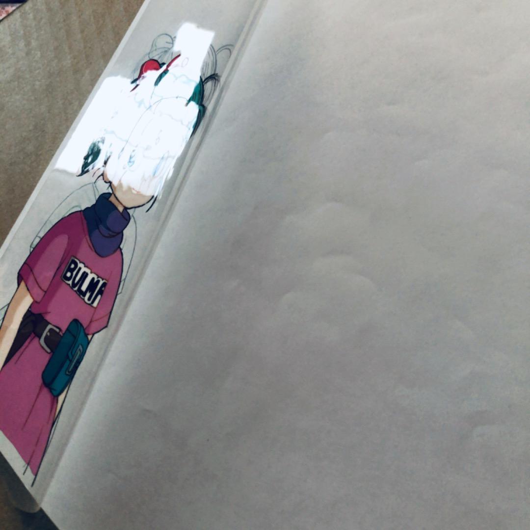 セル画 ドラゴンボール ブルマ