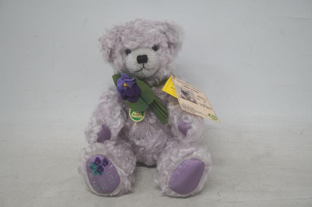 【M2512-21】 Harmann ハーマン テディベア リトルバイオレット