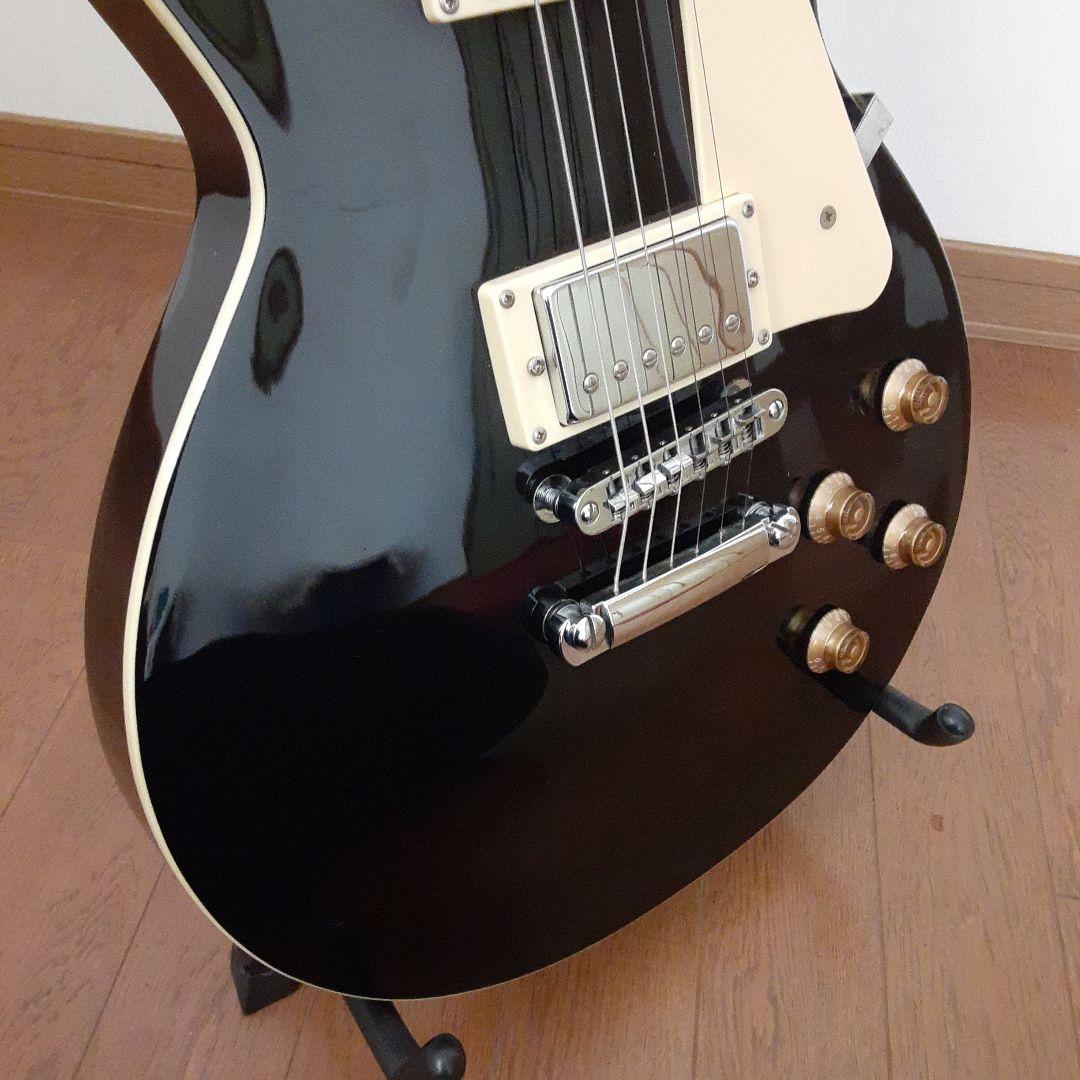 美品　Maison ブラック エレキギター レスポールタイプ