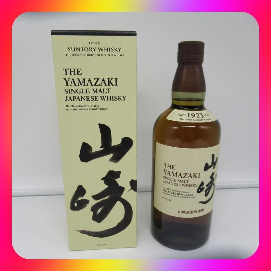 山崎 シングルモルトウイスキー 700ml 43% WHISKY 正規品