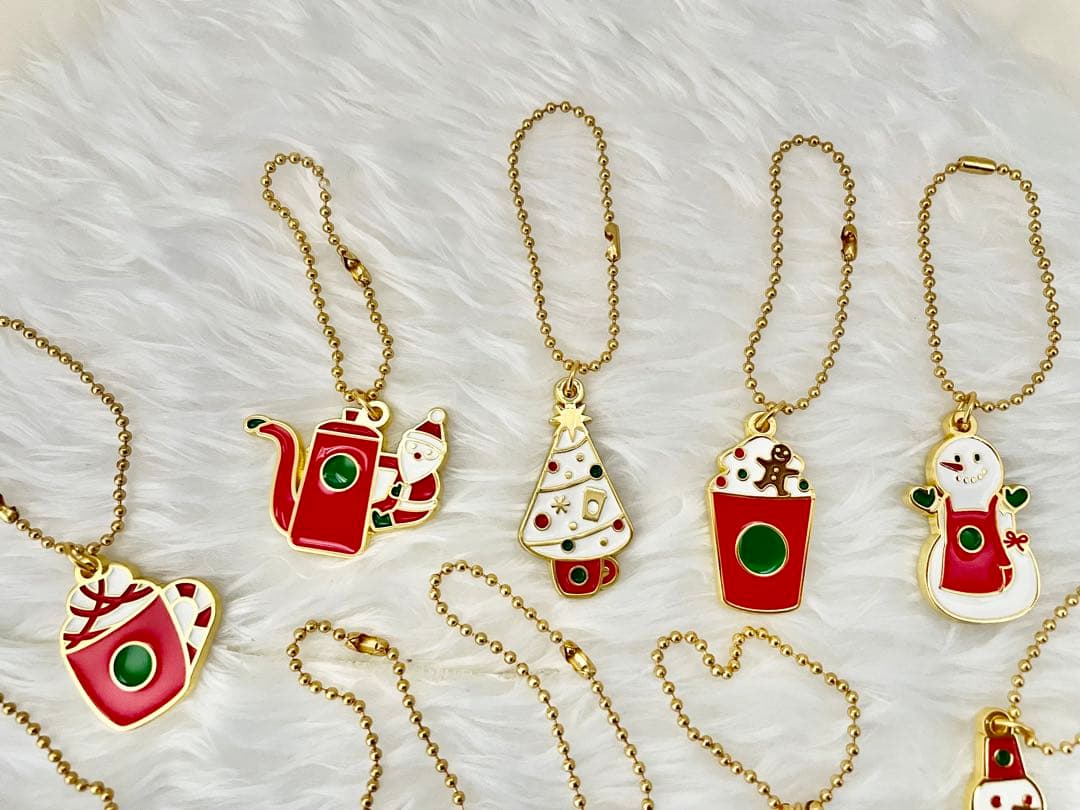 スタバ クリスマス オーナメント 2023 限定 美品 限定 フラペチーノ ツリ