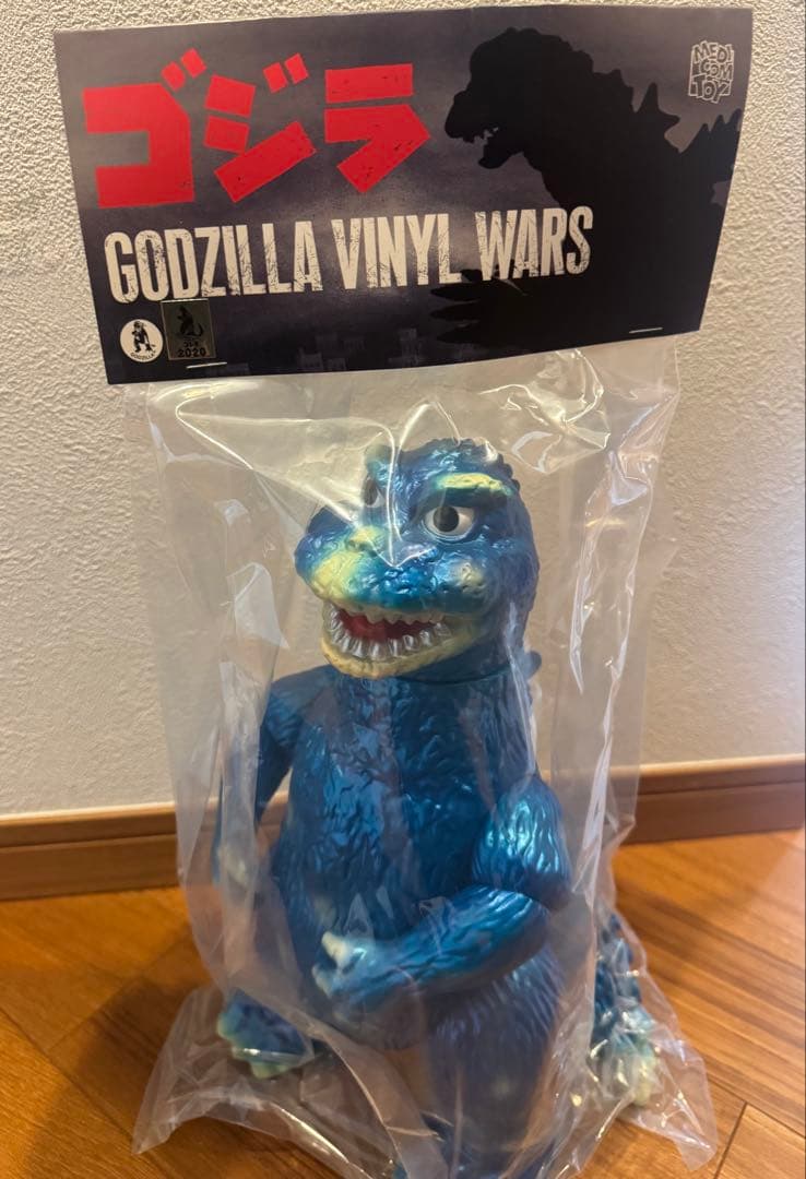 当選品MEDICOMTOY GOZILLソフビライフ ジャイアントプリティゴジラ